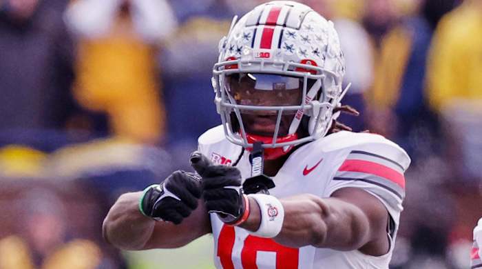 Ohio State wide receiver Marvin Harrison Jr.